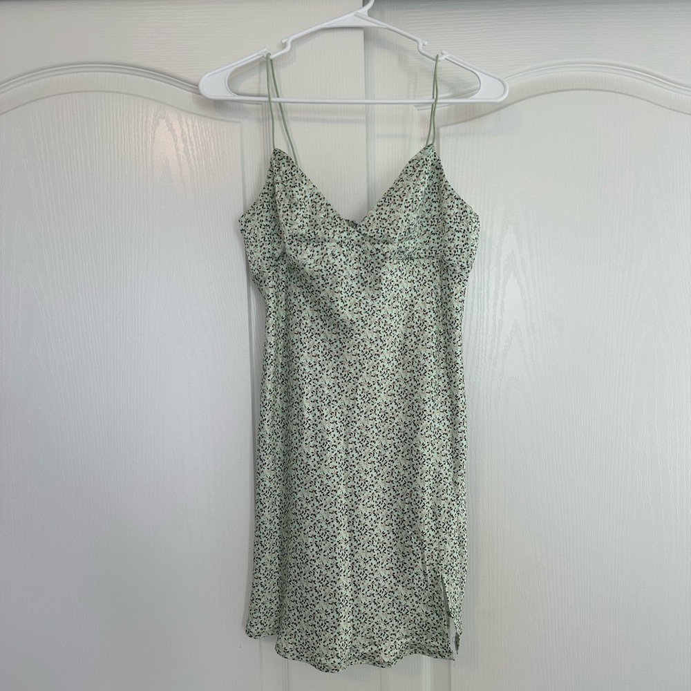 Princess Polly Small Silk Spaghetti Strap Dress